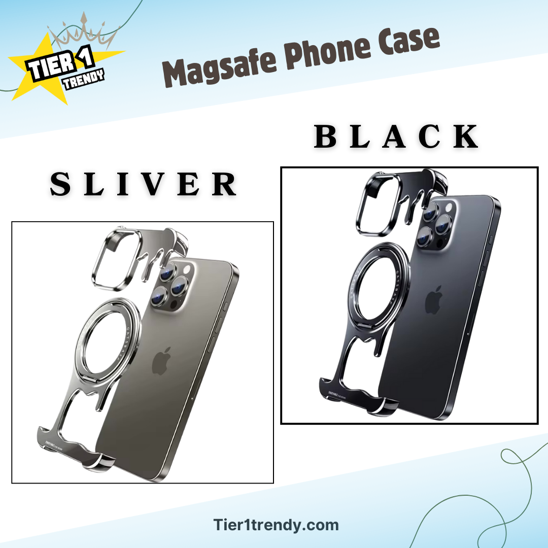 【🔥Framless Iphone 16 phone case - Feel like no case!】【Drop-Proof】【360°Metal Magnetic IPhone Case】(15/16 Pro/Pro Max)🔥Hot Sale!