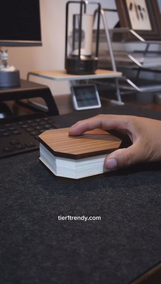 Wooden Book Lamp