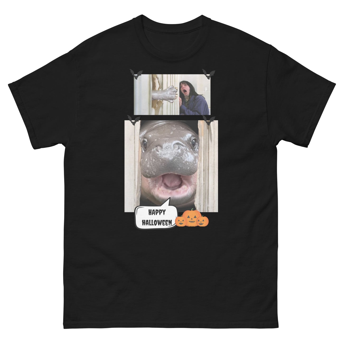 🎃 Moo Deng Memes Unisex T-shirt classic tee😈