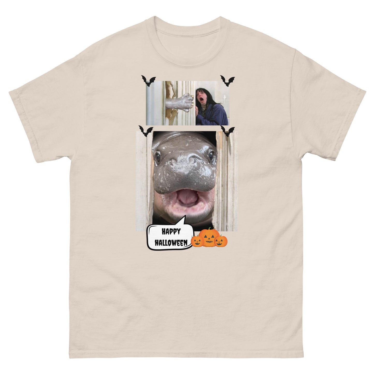 🎃 Moo Deng Memes Unisex T-shirt classic tee😈