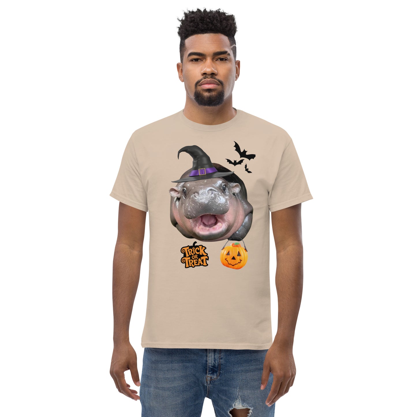 Moo Deng Trick or Treat -  Unisex classic tee