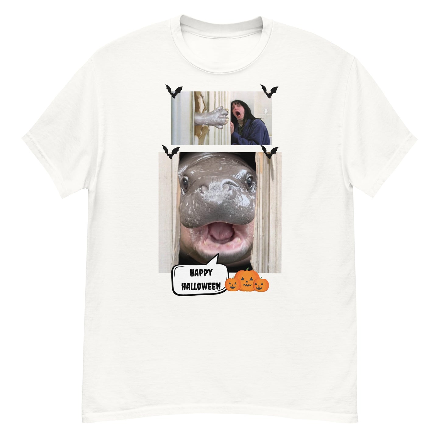 🎃 Moo Deng Memes Unisex T-shirt classic tee😈