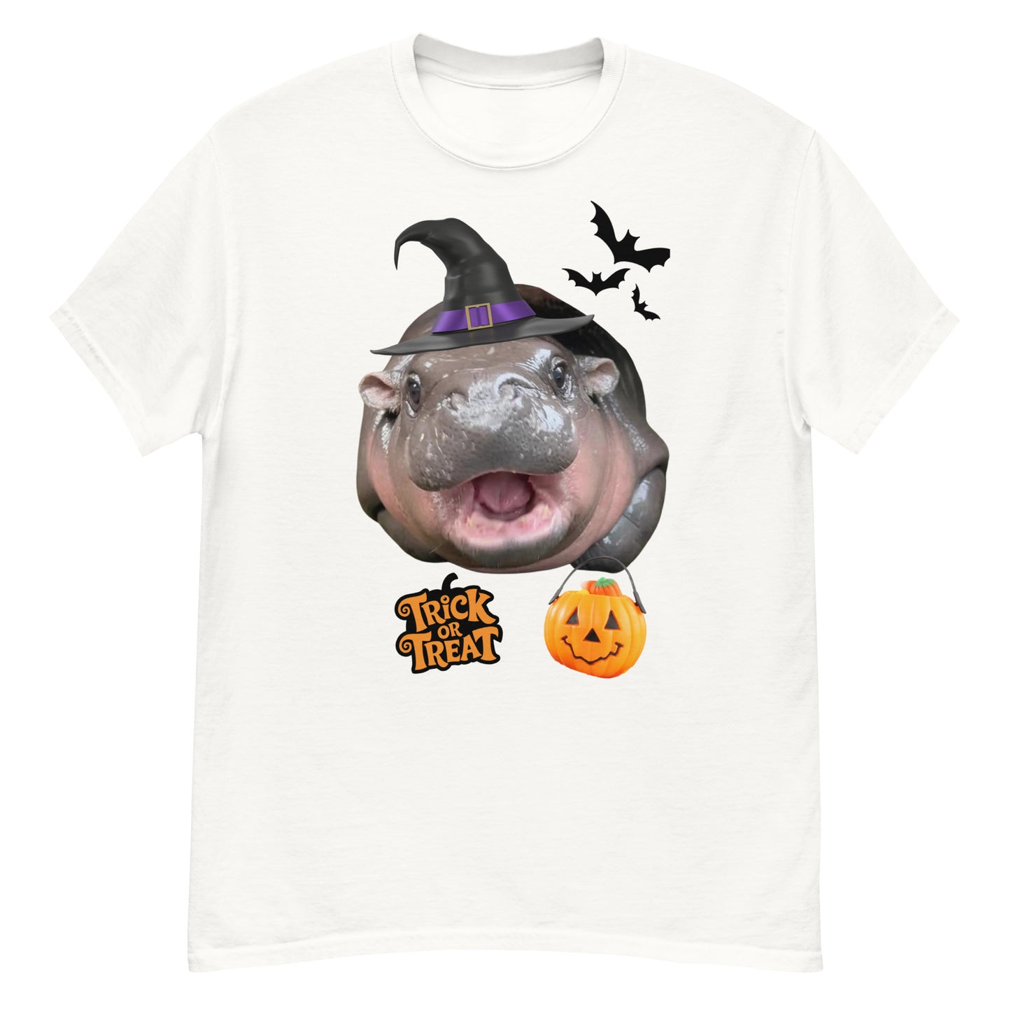 Moo Deng Trick or Treat -  Unisex classic tee