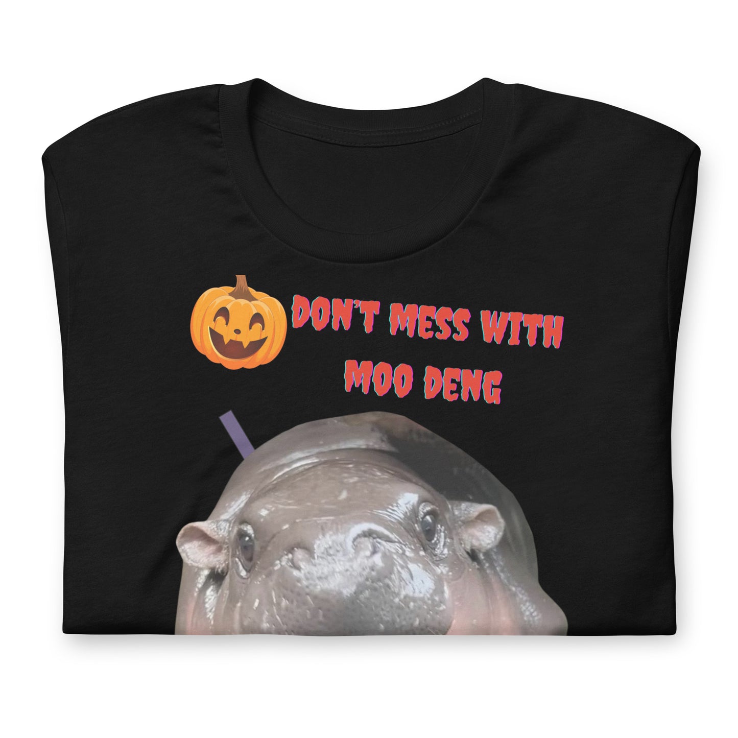 🎃Moo Deng Halloween😈 Unisex T-shirt